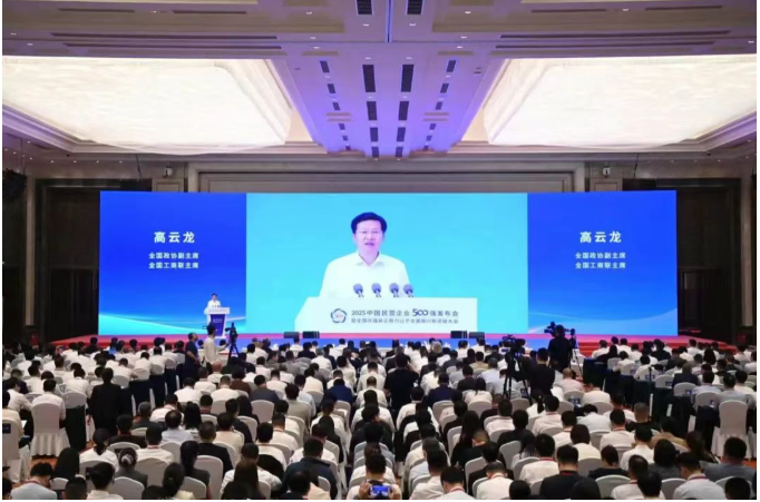 青山、振石、宏旺、甬金等上榜“2025中國民營企業500強”